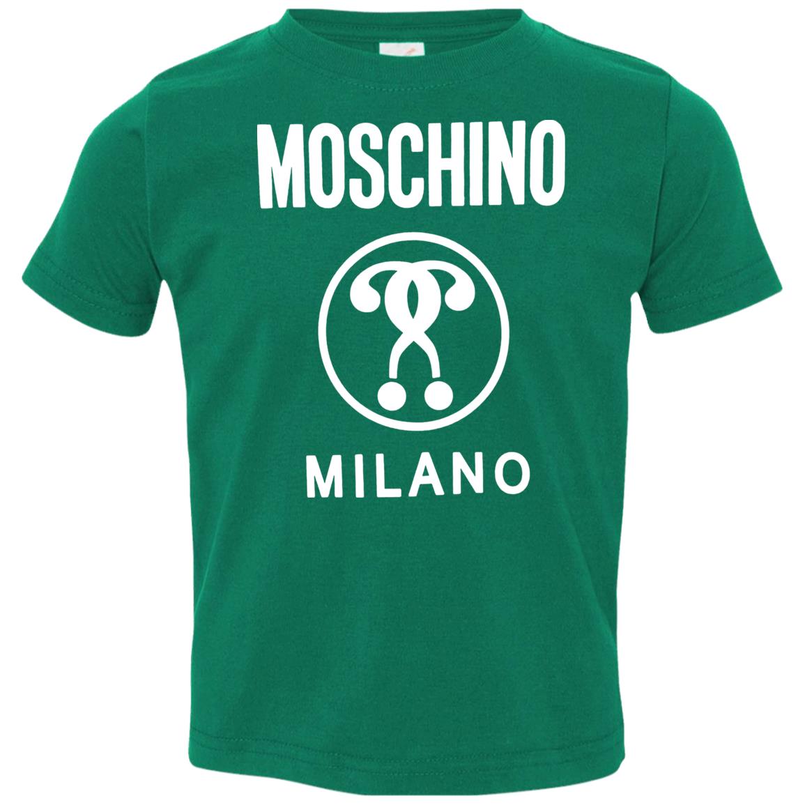 Moschino Kids logo-print cotton T-shirt - White