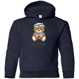 Moschino Man Azure T-Shirt Cotton G185B Gildan Youth Pullover Hoodie