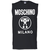 Moschino Kids - logo print T-shirt - kids - Cotton G270 Gildan Men's Ultra Cotton Sleeveless T-Shirt
