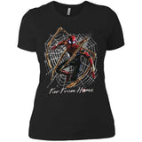 Far From Home Spider Man T shirt NL3900 Next Level Ladies' Boyfriend T-Shirt