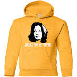 Kamala Harris Justice for the peoples t shirt G185B Gildan Youth Pullover Hoodie