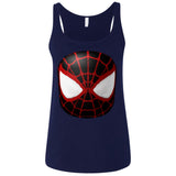Spider man mask T Shirt 6488 Bella + Canvas Ladies' Relaxed Jersey Tank