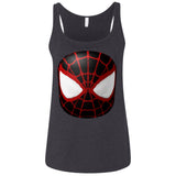 Spider man mask T Shirt 6488 Bella + Canvas Ladies' Relaxed Jersey Tank