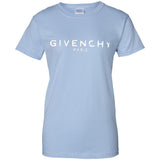 Givenchy Men's Destroyed Logo Graphic T-Shirt, Black, Men's G200L Gildan Ladies' 100% Cotton T-Shirt