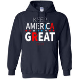 Keep American great 2020 G185 Gildan Pullover Hoodie 8 oz.
