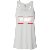 Trump Grab America  By the Pussy Again t shirt B8800 Bella + Canvas Flowy Racerback Tank