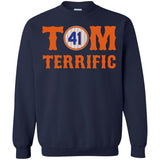 Tom Terrific Patriots t shirt G180 Gildan Crewneck Pullover Sweatshirt  8 oz.