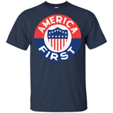AMERICA FIRST! T shirt G200B Gildan Youth Ultra Cotton T-Shirt