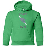 Love Moschino Man Black T-Shirt Cotton, Elastane G185B Gildan Youth Pullover Hoodie