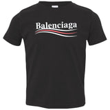 Balenciaga, Logo cotton T-shirt, Women, Black 3321 Rabbit Skins Toddler Jersey T-Shirt