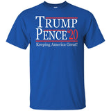 Trump pense keep America great 2020 G200B Gildan Youth Ultra Cotton T-Shirt