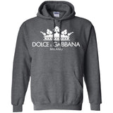 Dolce & Gabbana Men's Oversized Logo T-Shirt G185 Gildan Pullover Hoodie 8 oz.