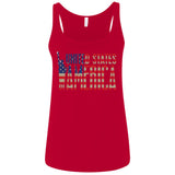 i'm American t shirt 6488 Bella + Canvas Ladies' Relaxed Jersey Tank