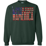 i'm American t shirt G180 Gildan Crewneck Pullover Sweatshirt  8 oz.