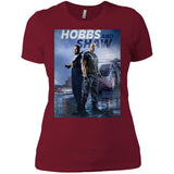 Hobbs & Shaw T-Shirt 2019 HOT Fast & Furious Presents Summer Men's Black And White S-5XL NL3900 Next Level Ladies' Boyfriend T-Shirt