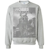 Hobbs & Shaw T-Shirt 2019 HOT Fast & Furious Presents Summer Men's Black S-5XL G180 Gildan Crewneck Pullover Sweatshirt  8 oz.