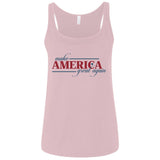 Make america great again 6488 Bella + Canvas Ladies' Relaxed Jersey Tank