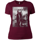 Hobbs & Shaw T-Shirt 2019 HOT Fast & Furious Presents Summer Men's Black S-5XL NL3900 Next Level Ladies' Boyfriend T-Shirt