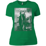 Hobbs & Shaw T-Shirt 2019 HOT Fast & Furious Presents Summer Men's Black S-5XL NL3900 Next Level Ladies' Boyfriend T-Shirt