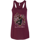 Far From Home Spider Man T shirt B8800 Bella + Canvas Flowy Racerback Tank