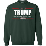 Trump Grab America  By the Pussy Again t shirt G180 Gildan Crewneck Pullover Sweatshirt  8 oz.