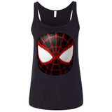 Spider man mask T Shirt 6488 Bella + Canvas Ladies' Relaxed Jersey Tank