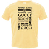 Gucci logomania print gucci men's t shirt 3321 Rabbit Skins Toddler Jersey T-Shirt