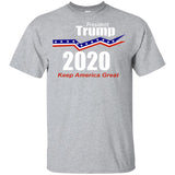 President Trump keep America great 2020 G200B Gildan Youth Ultra Cotton T-Shirt
