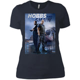 Hobbs & Shaw T-Shirt 2019 HOT Fast & Furious Presents Summer Men's Black And White S-5XL NL3900 Next Level Ladies' Boyfriend T-Shirt