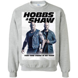 Hobbs & Shaw T-Shirt 2019 Movie HOT Fast&Furious Presents MEN-WOMEN Black-White G180 Gildan Crewneck Pullover Sweatshirt  8 oz.