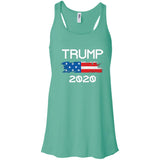 donaltrump 2020 T Shirt B8800 Bella + Canvas Flowy Racerback Tank