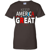 Keep American great 2020 G200L Gildan Ladies' 100% Cotton T-Shirt