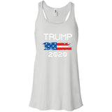 donaltrump 2020 T Shirt B8800 Bella + Canvas Flowy Racerback Tank