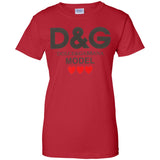 Dolce & Gabbana - Printed Cotton-jersey T-shirt - White G200L Gildan Ladies' 100% Cotton T-Shirt