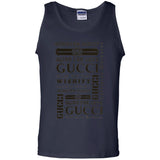 Gucci logomania print gucci men's t shirt G220 Gildan 100% Cotton Tank Top