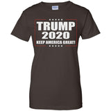 Donald Trump Keep America Great 2020 G200L Gildan Ladies' 100% Cotton T-Shirt