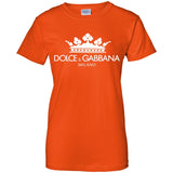 Dolce & Gabbana Men's Oversized Logo T-Shirt G200L Gildan Ladies' 100% Cotton T-Shirt