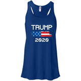 donaltrump 2020 T Shirt B8800 Bella + Canvas Flowy Racerback Tank