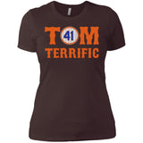 Tom Terrific Patriots t shirt NL3900 Next Level Ladies' Boyfriend T-Shirt
