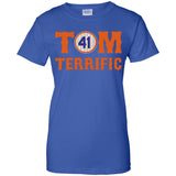 Tom Terrific Patriots t shirt G200L Gildan Ladies' 100% Cotton T-Shirt