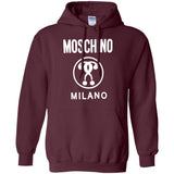 Moschino Kids - logo print T-shirt - kids - Cotton G185 Gildan Pullover Hoodie 8 oz.