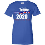 President Trump keep America great 2020 G200L Gildan Ladies' 100% Cotton T-Shirt