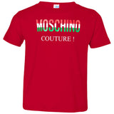 Moschino - Couture logo T-shirt - men - Cotton - 50 - Black 3321 Rabbit Skins Toddler Jersey T-Shirt