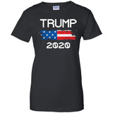 donaltrump 2020 T Shirt G200L Gildan Ladies' 100% Cotton T-Shirt