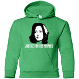 Kamala Harris Justice for the peoples t shirt G185B Gildan Youth Pullover Hoodie
