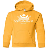 Dolce & Gabbana Men's Oversized Logo T-Shirt G185B Gildan Youth Pullover Hoodie