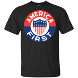 AMERICA FIRST agian! T shirt G200 Gildan Ultra Cotton T-Shirt