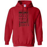 Gucci logomania print gucci men's t shirt G185 Gildan Pullover Hoodie 8 oz.
