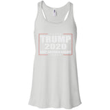Donald Trump Keep America Great 2020 B8800 Bella + Canvas Flowy Racerback Tank