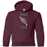 Love Moschino Man Black T-Shirt Cotton, Elastane G185B Gildan Youth Pullover Hoodie